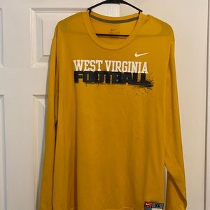 Nike WVU Dri-fit long sleeve